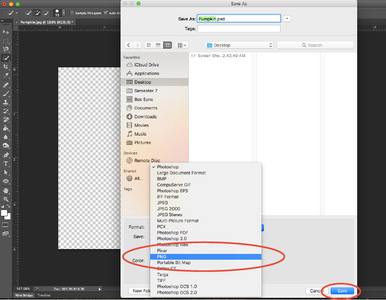 Save Your Image As a PNG File