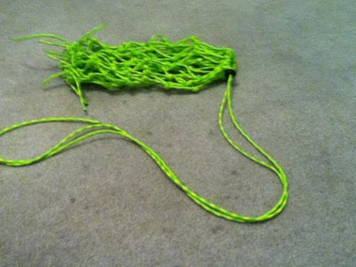 Paracord Net Bag and Burn Ends