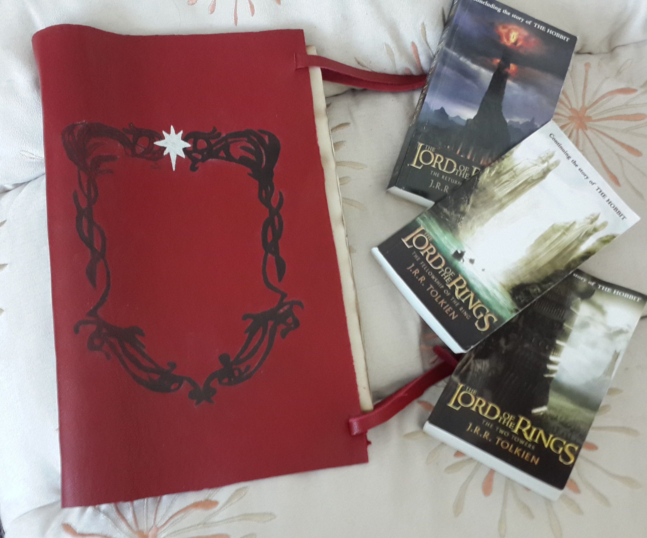 The Red Book of Westmarch the Hobbit Lord of the Rings Book Leather