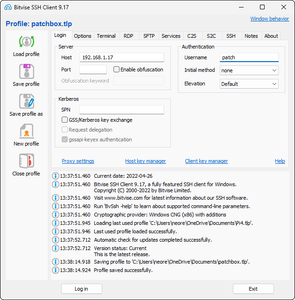 CONNEXION SSH