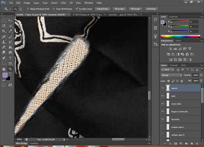 Creating the Torn Cloth Effect or the Deep Cuts(optional)