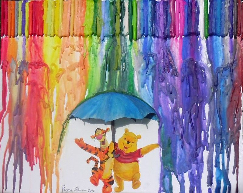 Melted Crayons