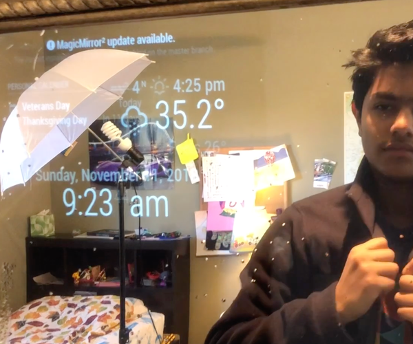 Make Your Own Smart Mirror for Under $80 - Using Raspberry Pi