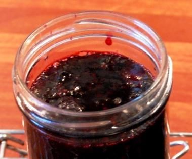 Delicious Bluberry Jam From Frozen Blueberries