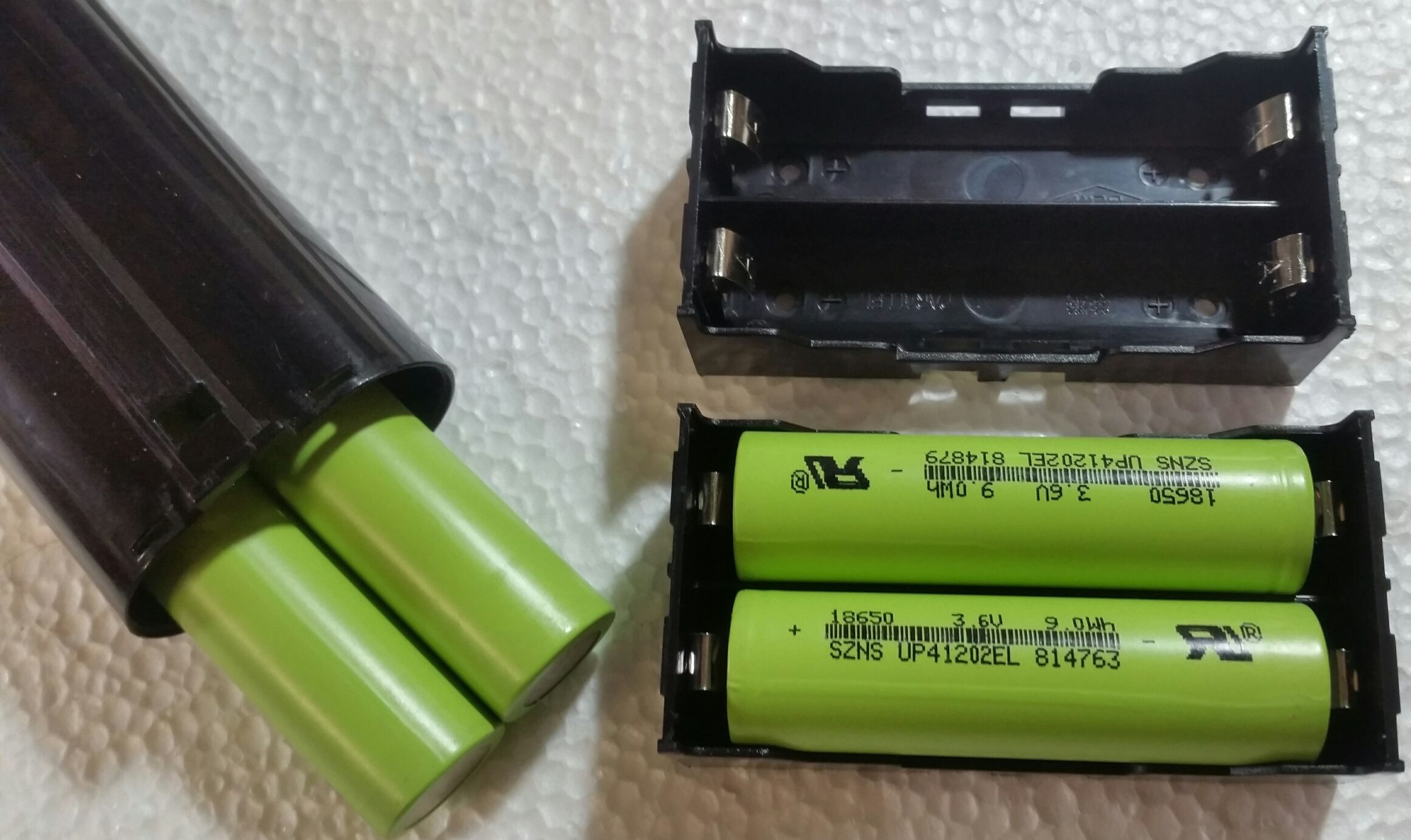 Repacking 7.2V NiCD Drill Battery With Lithium 18650 7 Steps