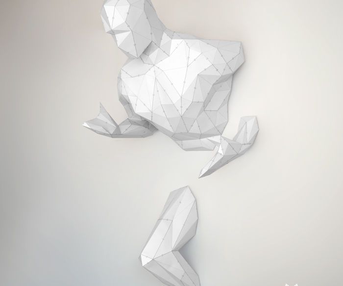 Running Man Papercraft DIY Project