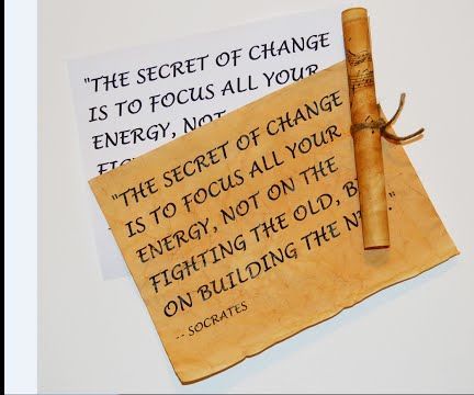 How to Age Paper With Tea