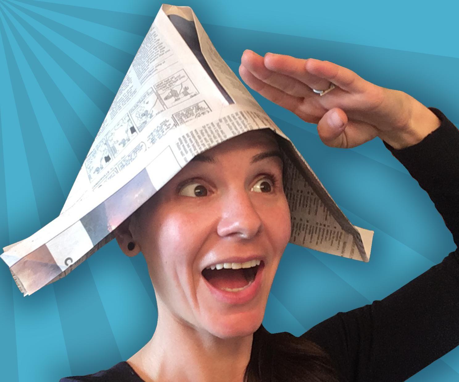 Captain's Paper Hat 5 Steps (with Pictures) Instructables