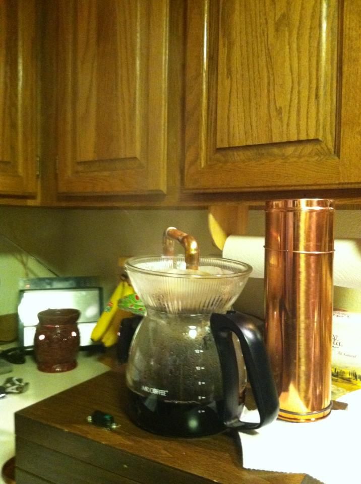 Steampunk Coffee Maker