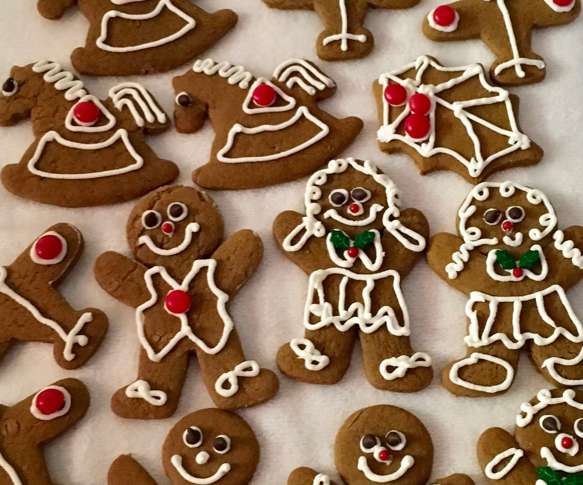 Gingerbread Cookies for Homemade Gifts