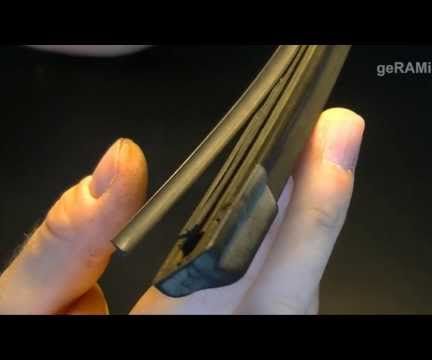 HOW TO REPLACE FLAT WIPER BLADE RUBBER | REFILL BOSCH AEROTWIN AR530S REPLACEMENT VALEO SWF VISIOFLEX