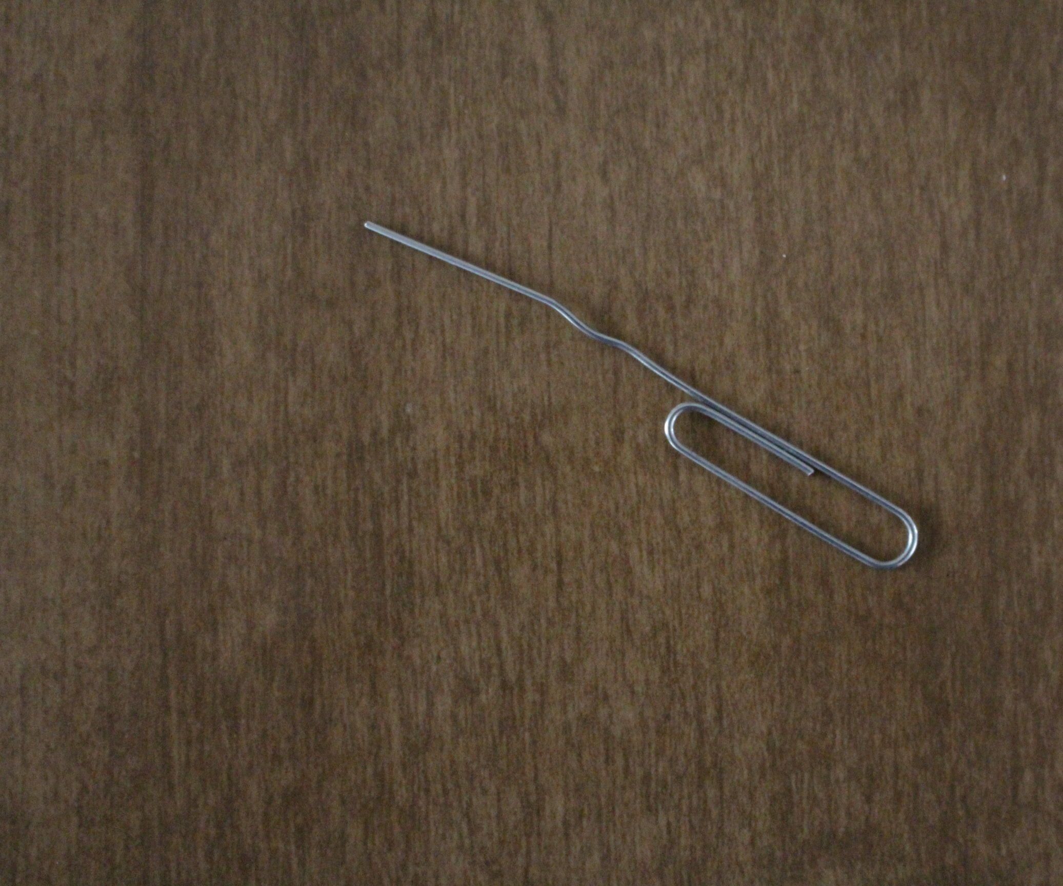 Paper Clip SIM Card Ejector 