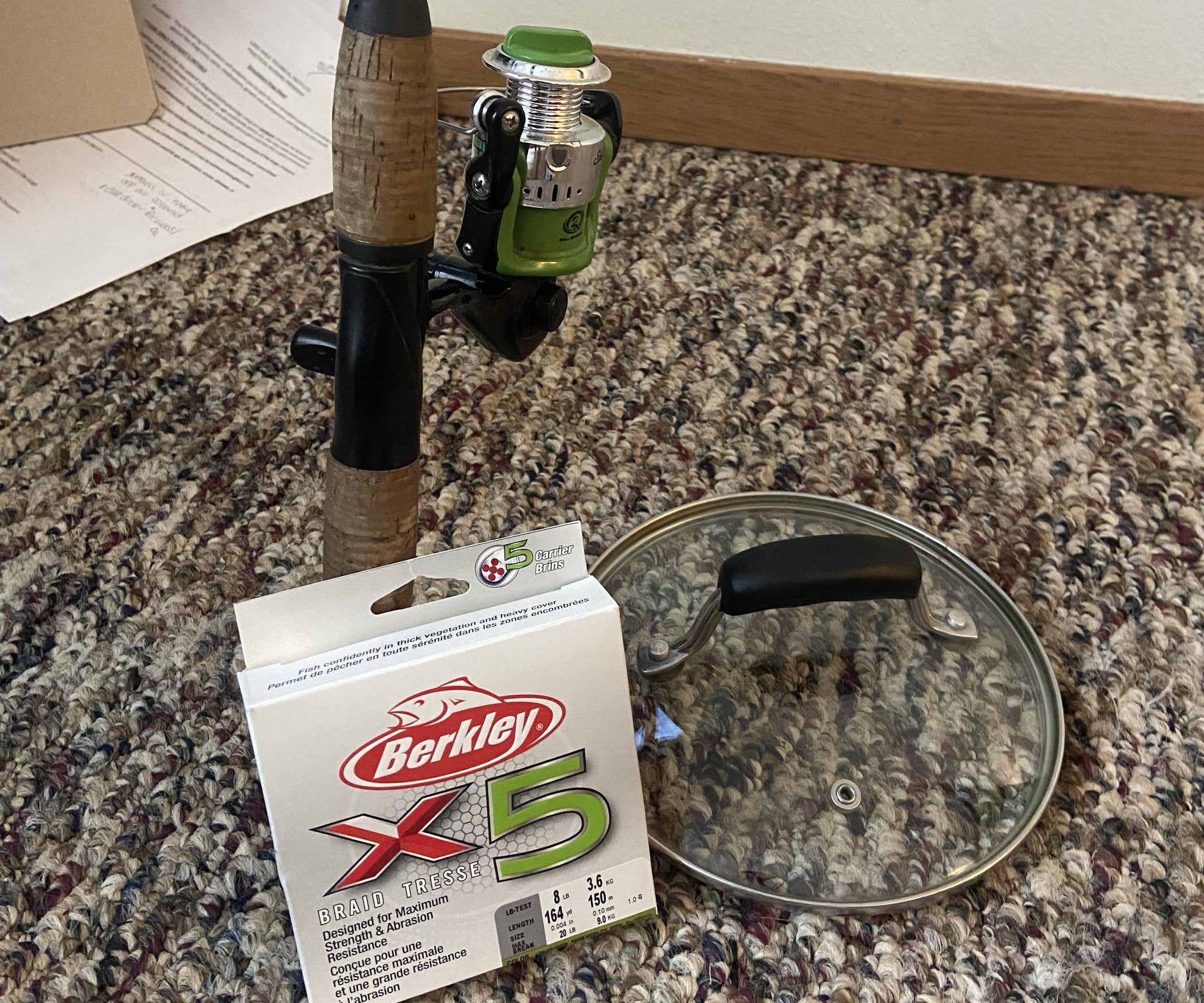 How to Set Up a Fishing Pole 5 Steps Instructables