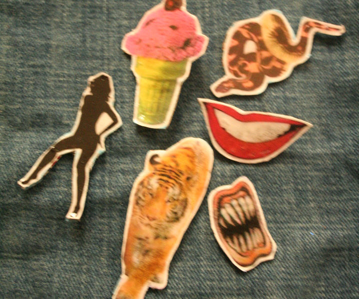 Duran Duran Paper Gods Pins