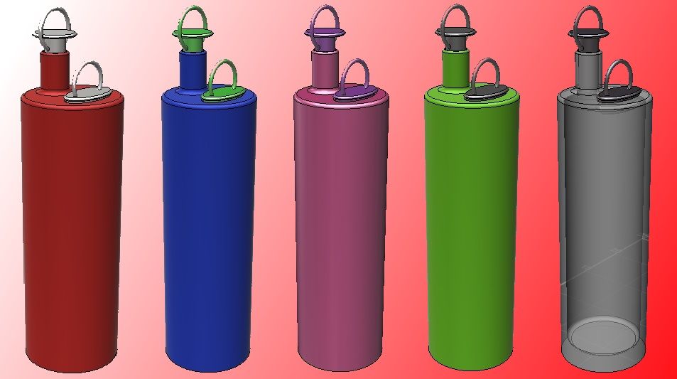 3D Printable Reusable Water Bottle
