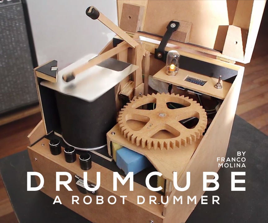 DrumCube, an Arduino Robot Drummer 13 Steps (with Pictures