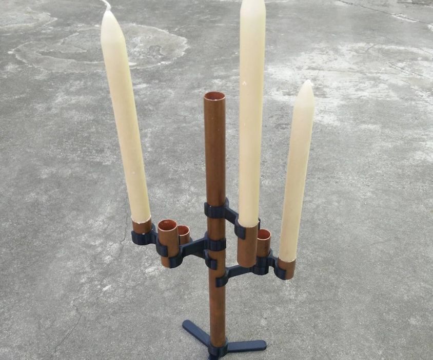 Modular candle holder