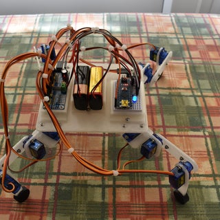 Arduino Quadruped Robot: Walks, Skims & Grips : 13 Steps (with Pictures ...