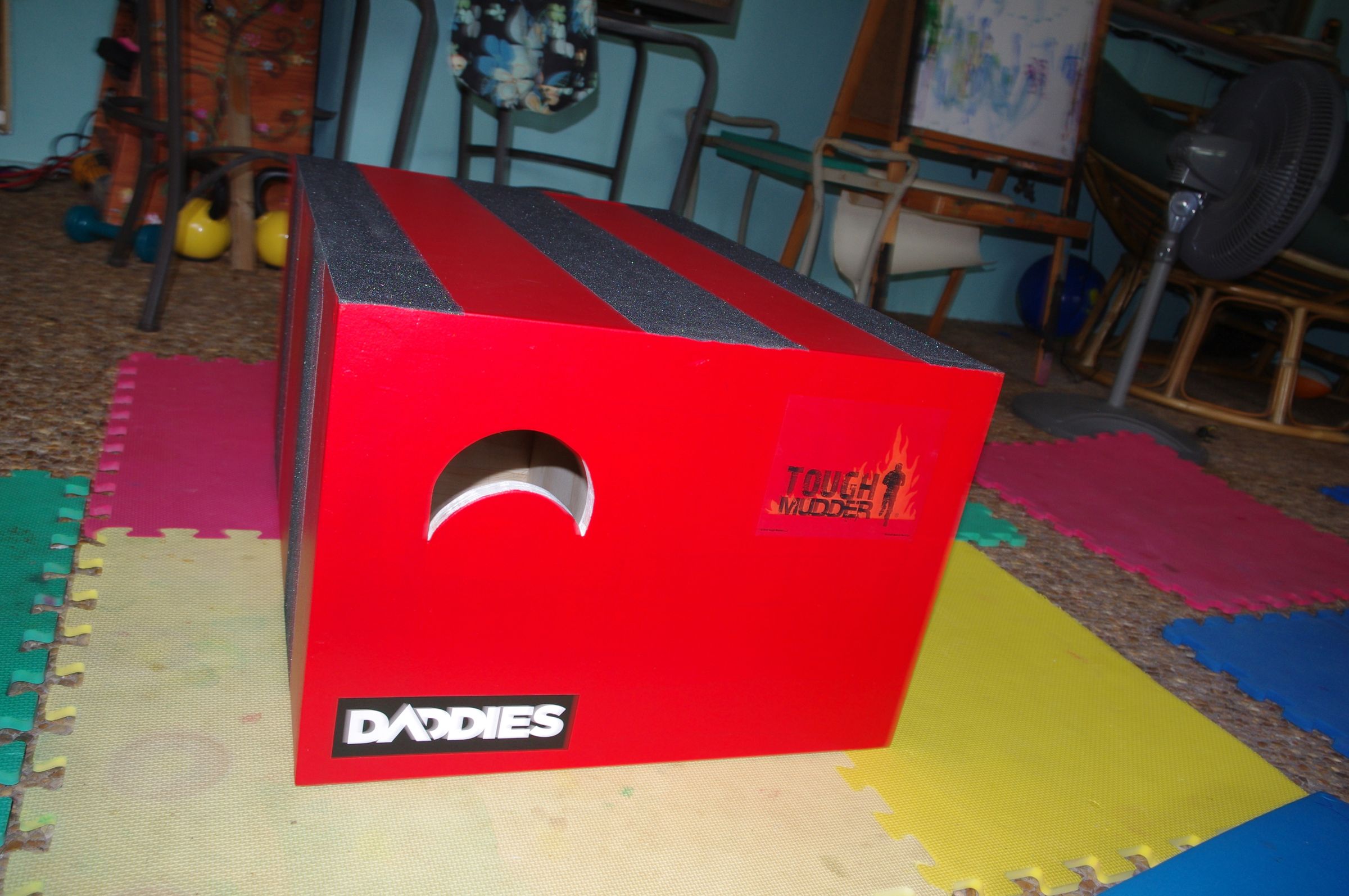 A PLYOBOX Construction, AKA Jump Box or Exercise Step Crate. : 3 Steps ...