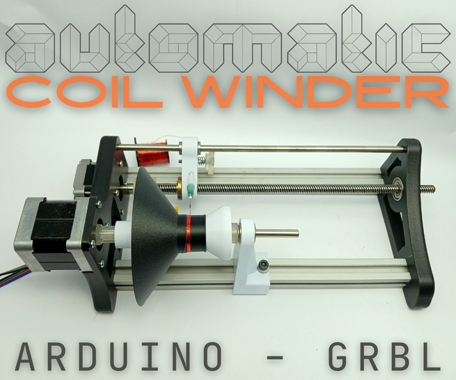 Arduino Voise Coil Arduino/GRBL Based Desktop Automatic Coil Winder! : 8 Steps (with ...