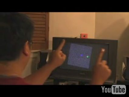 Tracking your fingers using a Wii Remote