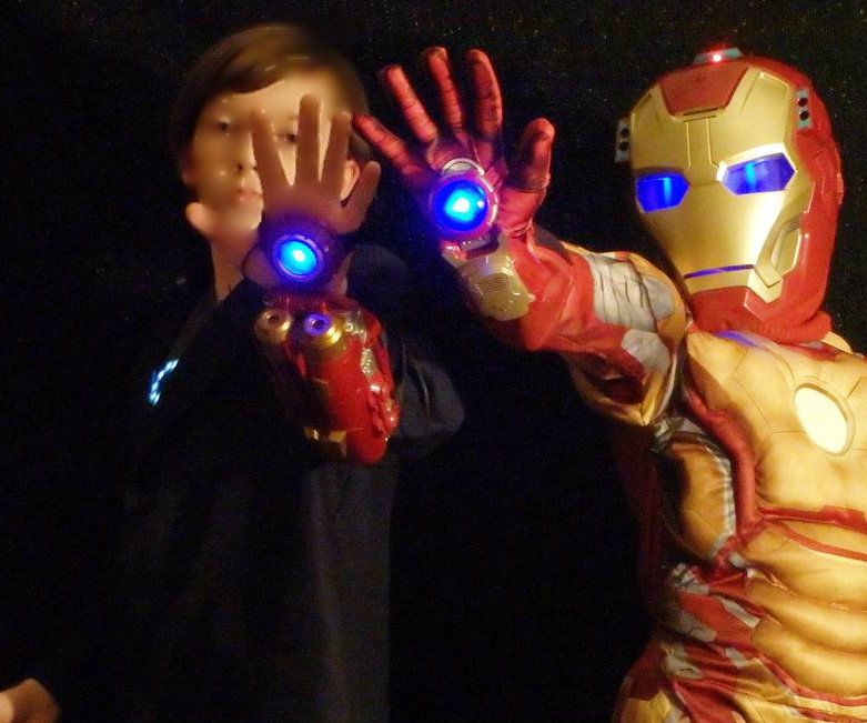 Iron Man Tony Stark and Armor