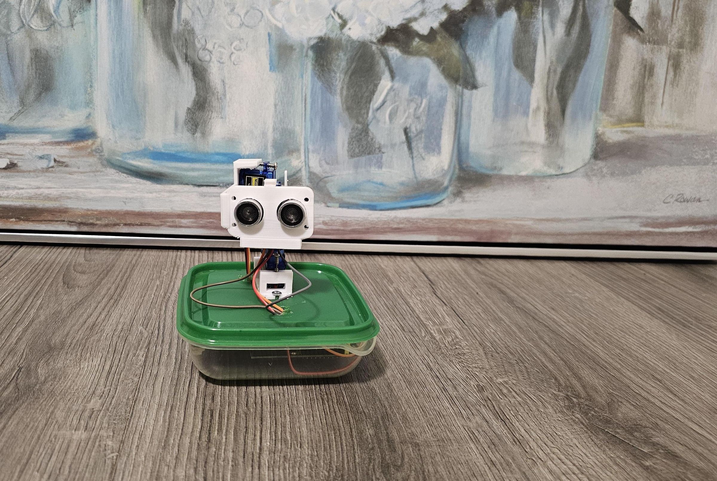 Radar Rubber Band Shooter Using Microbit