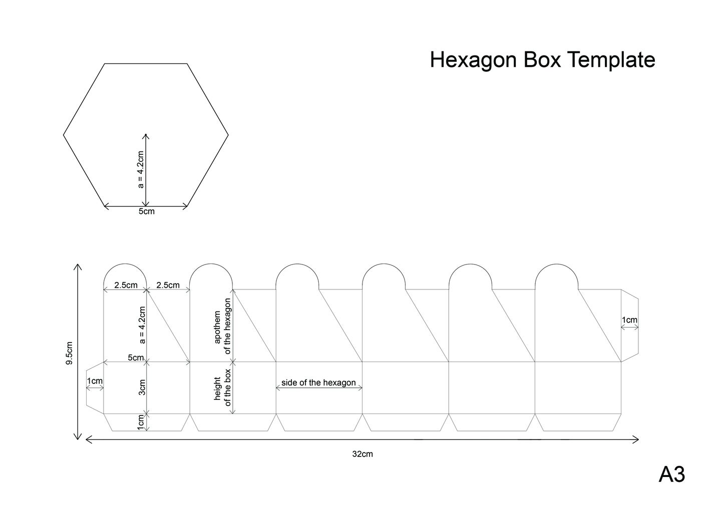 Hexagon Gift Box + Template : 4 Steps (with Pictures) - Instructables hexagon-gift-box-template-4-steps-with-pictures-instructables