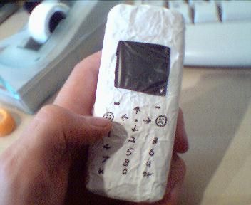Paper Covered Phone (Chemical Suit)