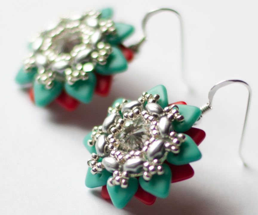 DIY Tutorial Minerva Earrings