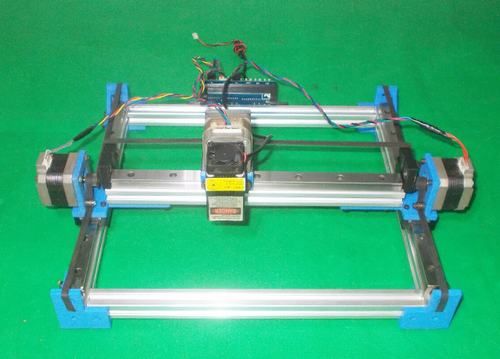 その他 [DIY] Axis Draw Homemade Laser Robotic Drawing Plotter Draw DIY X Y Axis Slide