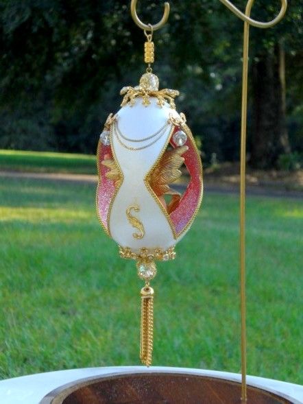 Cherub Egg - Faberge' WannaBe