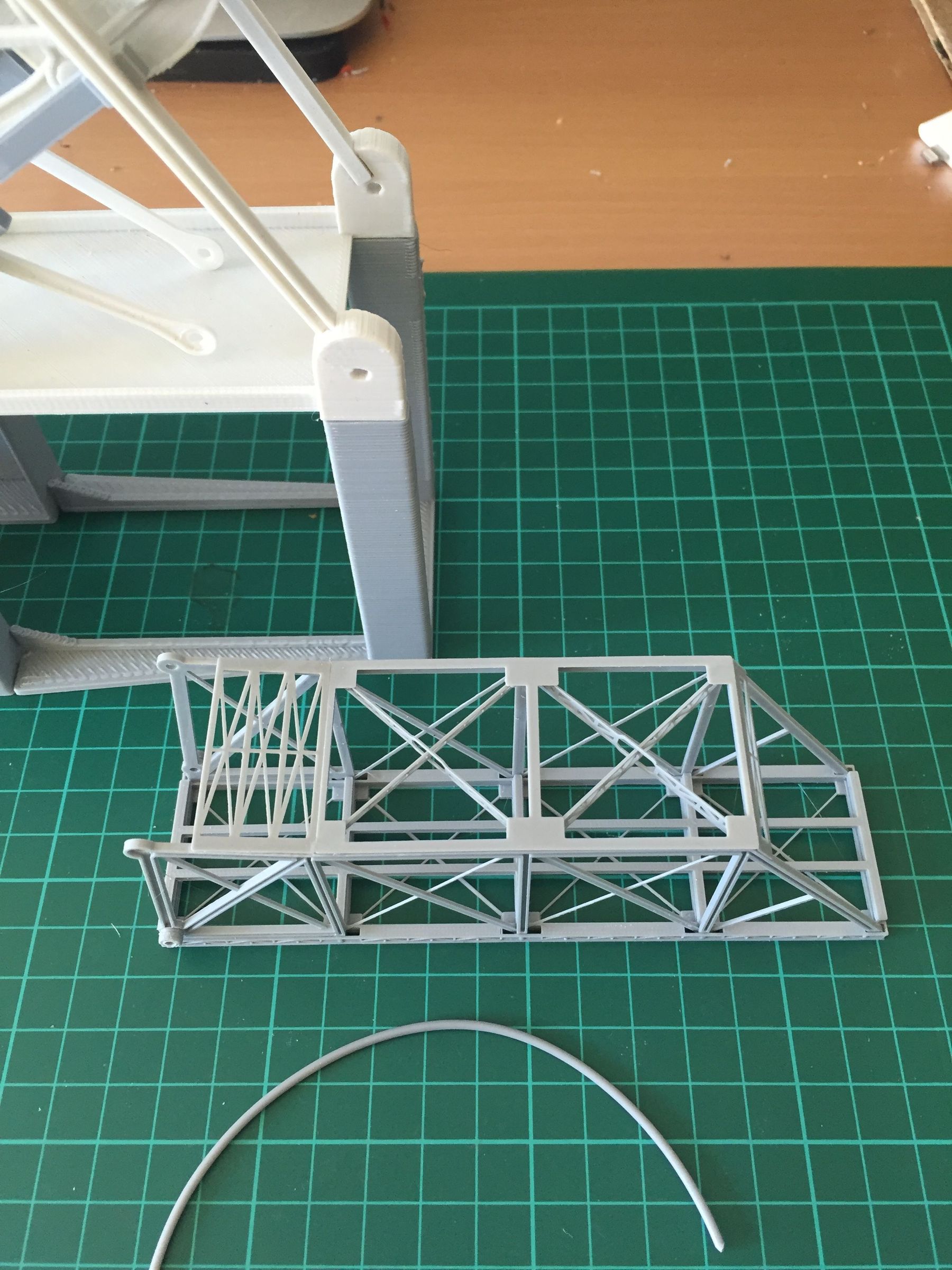 Building a 1:160 (N) Scale Model of a Bascule Style Railroad Draw ...