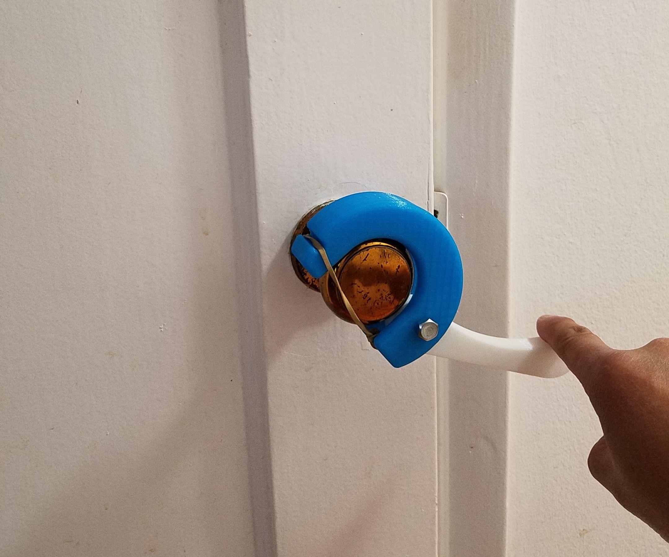 Portable Assistive Door Handle (Made at TechShop)