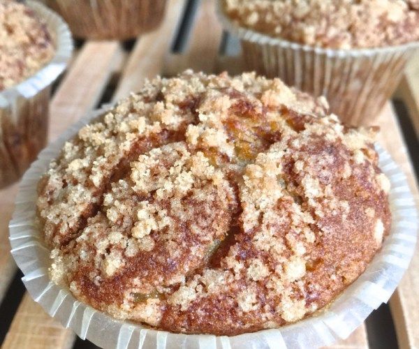 Perfect Banana Crumb Muffins