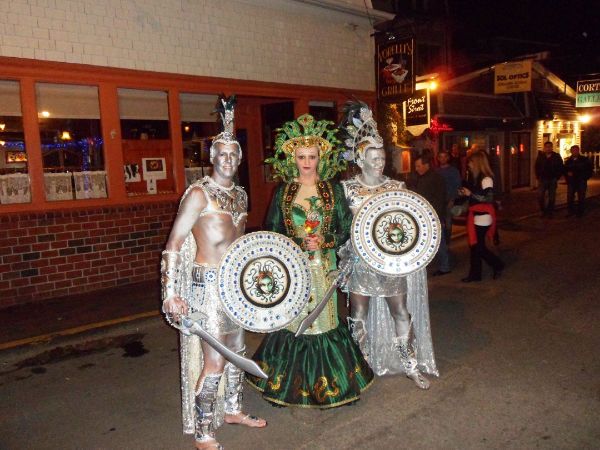Medusa and Statues Halloween Handmade Costumes 2012