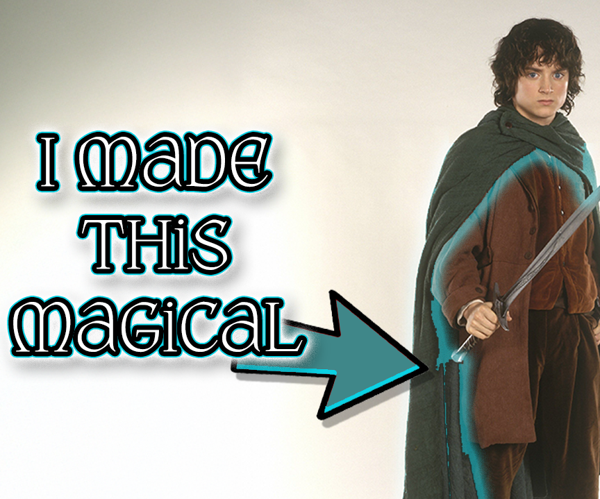 A Magic LoTR Inspired Cape - Lights Up With Weather