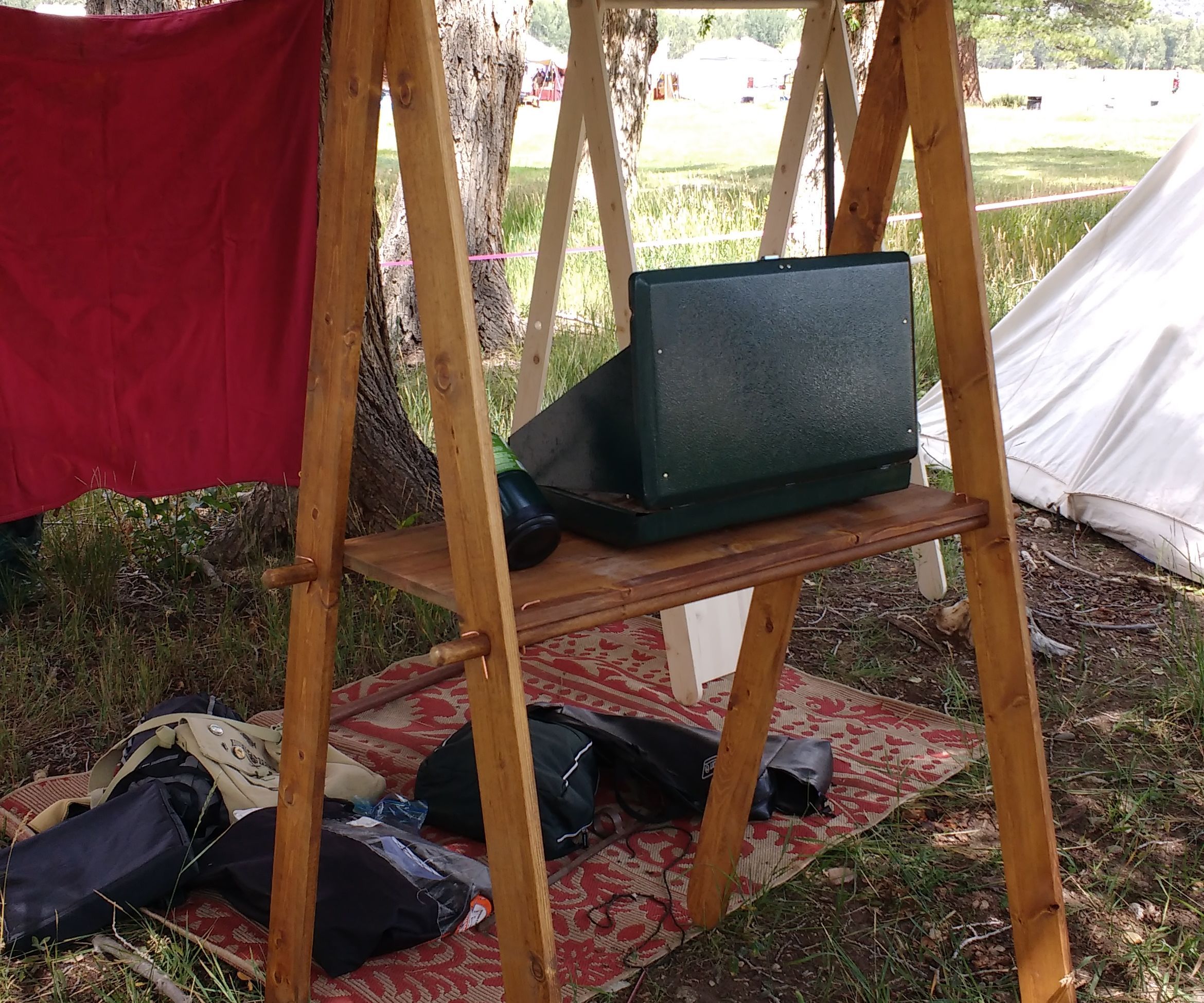 A-Frame Camping Table