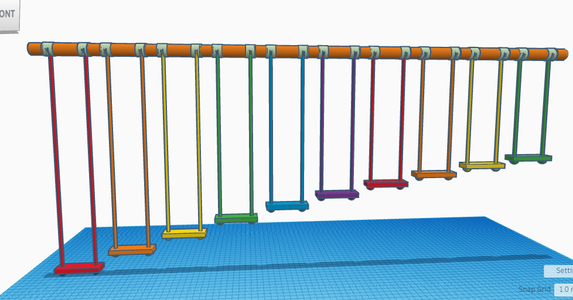 Make a Rainbow Pendulum Snake With Tinkercad. : 14 Steps (with Pictures ...