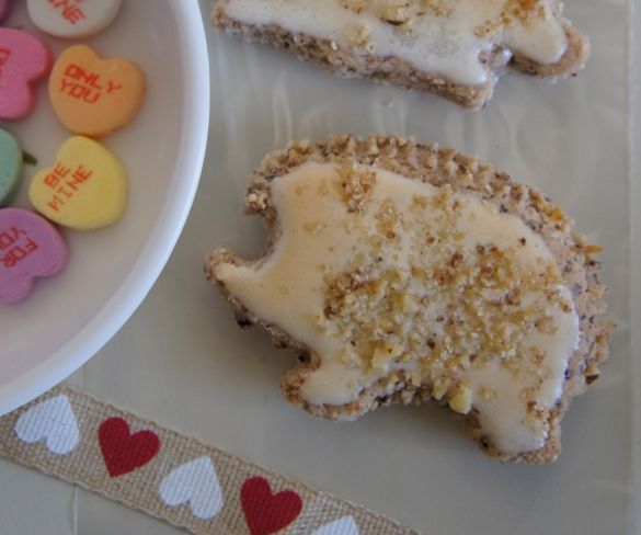 Hedgehog Cookies - Sending Hedge-hugs Your Way This Valentine's Day