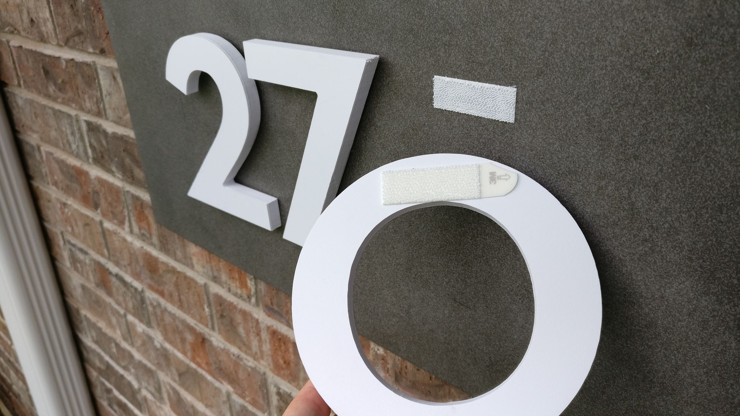PVC House Numbers 6 Steps Instructables
