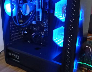 Custom ARGB Led Light PC Motherboard Sync With 3D Infinity Mirror Logo ...