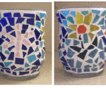 Four Seasons Mosaic Candle Holder
