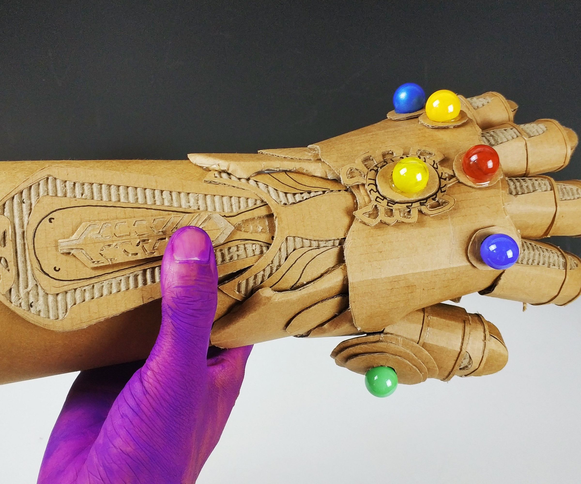 DIY Avengers Unlimited Gloves