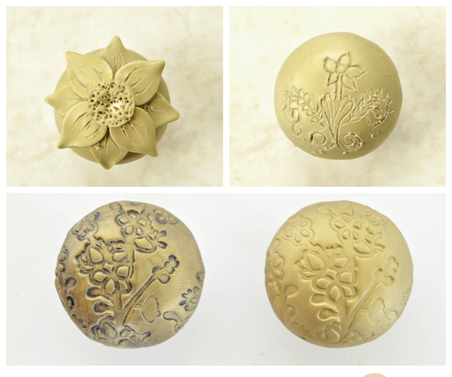 DIY Knobs Using Polymer Clay