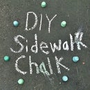 DIY Sidewalk Chalk
