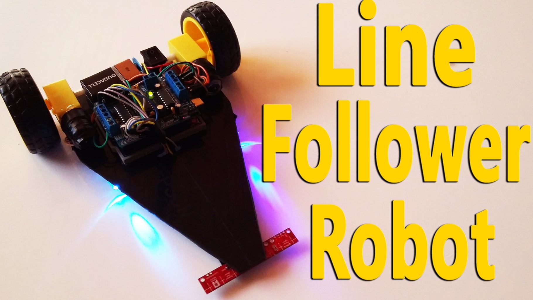 Arduino - Line Follower Robot : 8 Steps (with Pictures) - Instructables