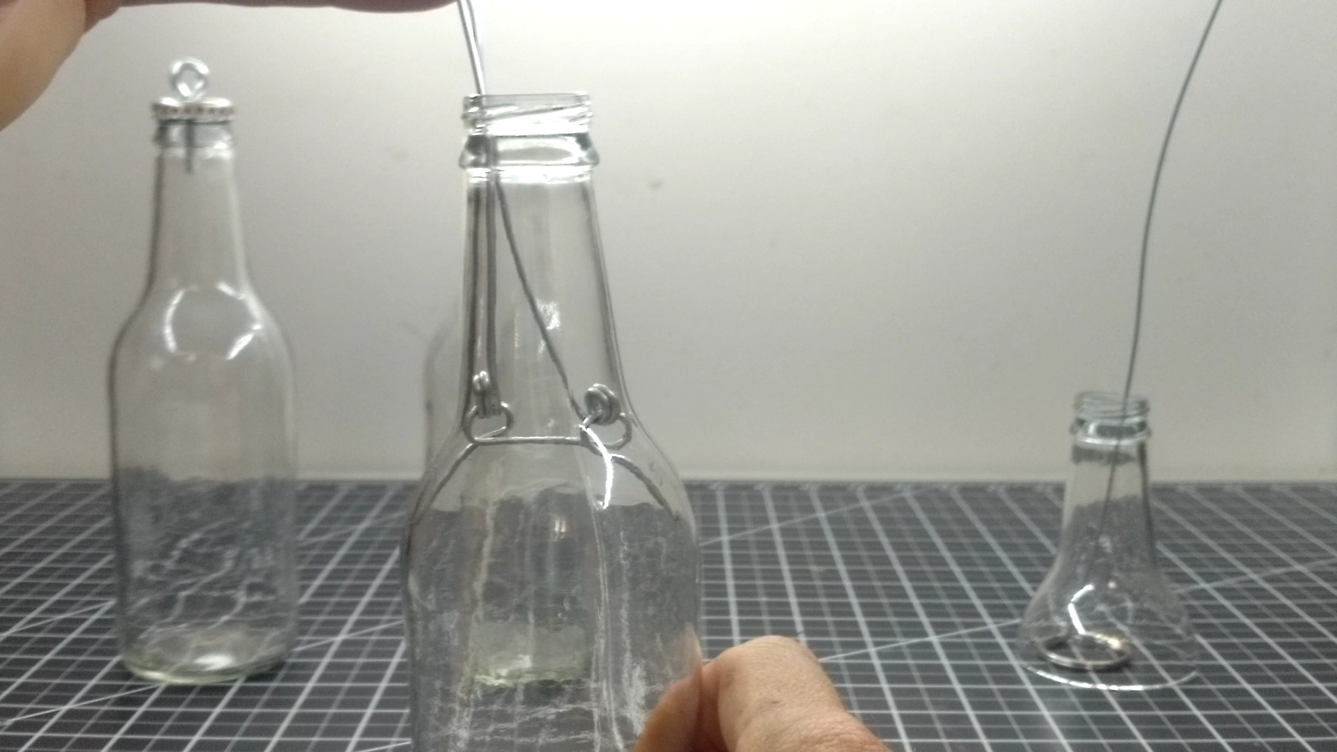 Hang a Glass Bottle 4 Ways 6 Steps Instructables