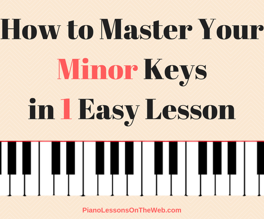 How to Master Minor Key Signatures in One Easy Lesson