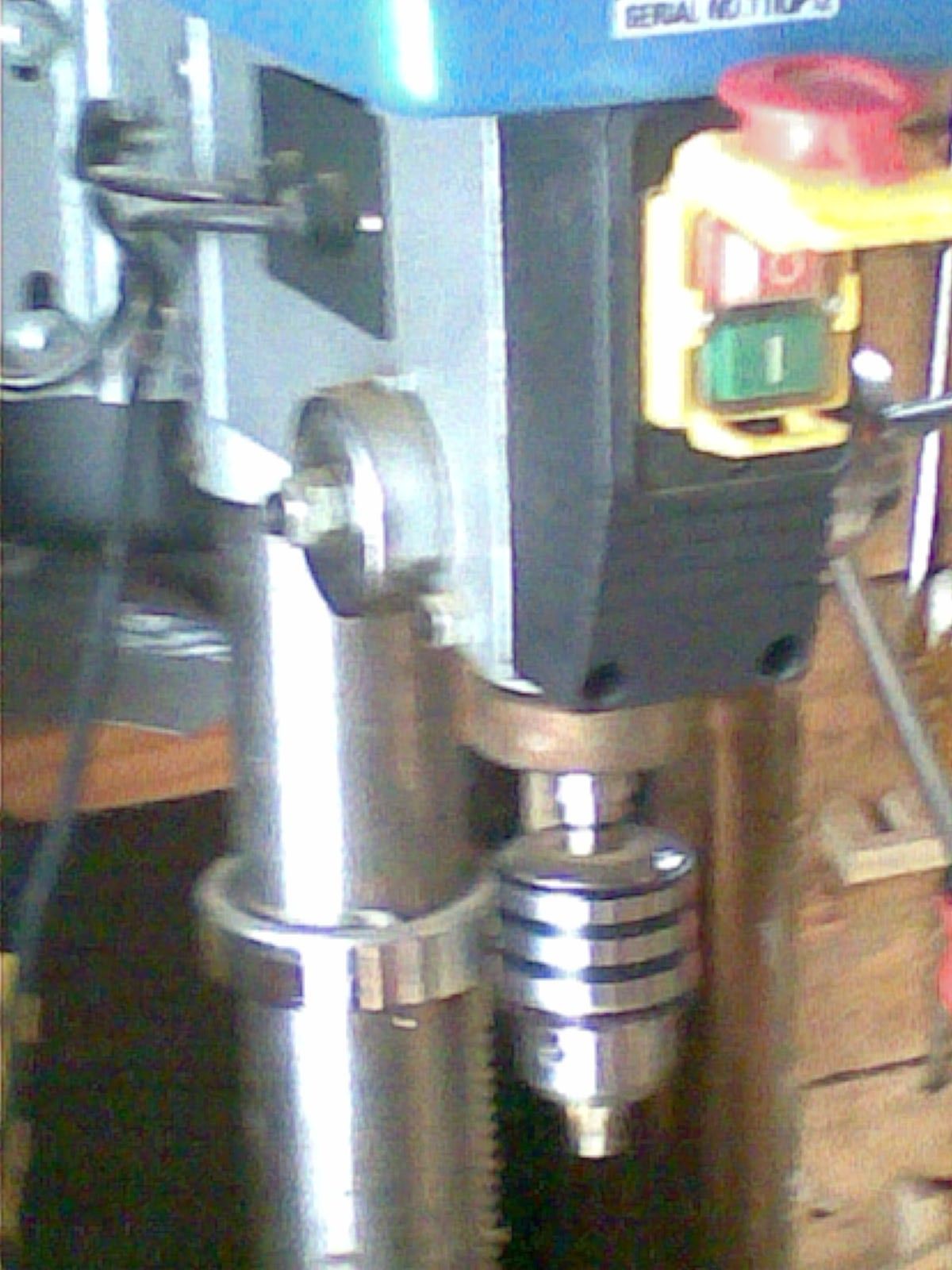 Large Drill Conversion to Accept Small Bits